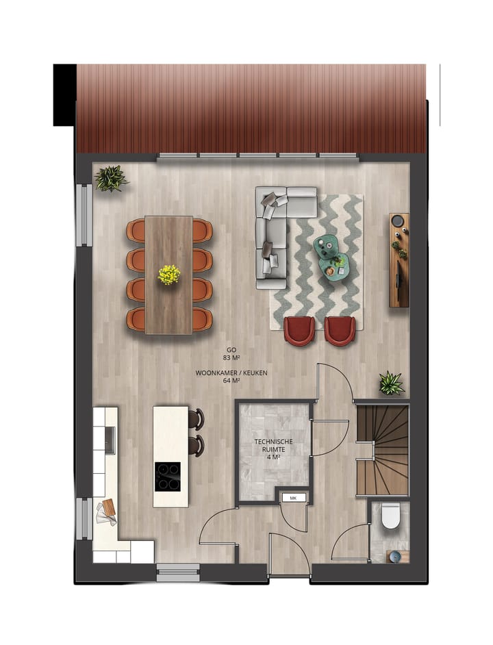 Foto 9 van Bosrandhoeve (Bouwnr. 1)