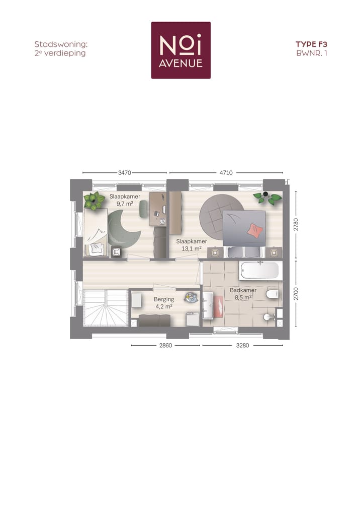 Foto 4 van Type F3 (Bouwnr. 1)