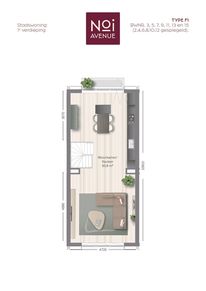 Photo 3 of Type F1 (Bouwnr. 7)