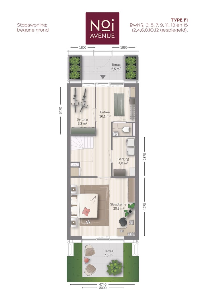 Photo 2 of Type F1 (Bouwnr. 7)