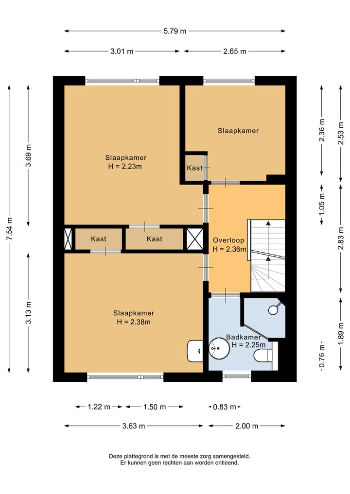 Foto 25 van Brederodestraat 16