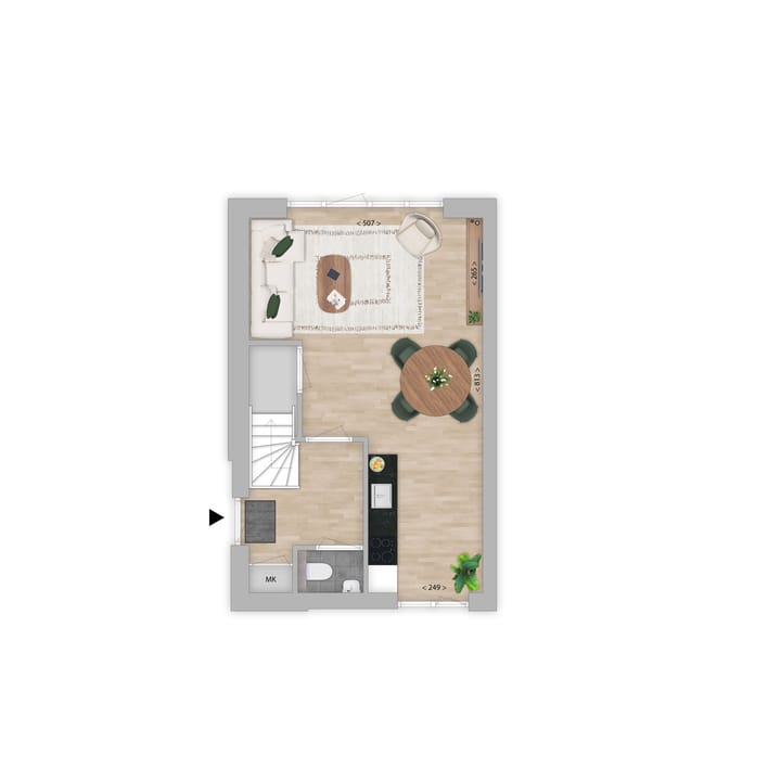 Foto 5 van Hoekwoning met voorwaarden (Bouwnr. 10)