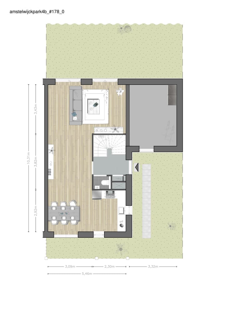 Foto 20 van Twee-onder-een-kapwoning (Bouwnr. 178)