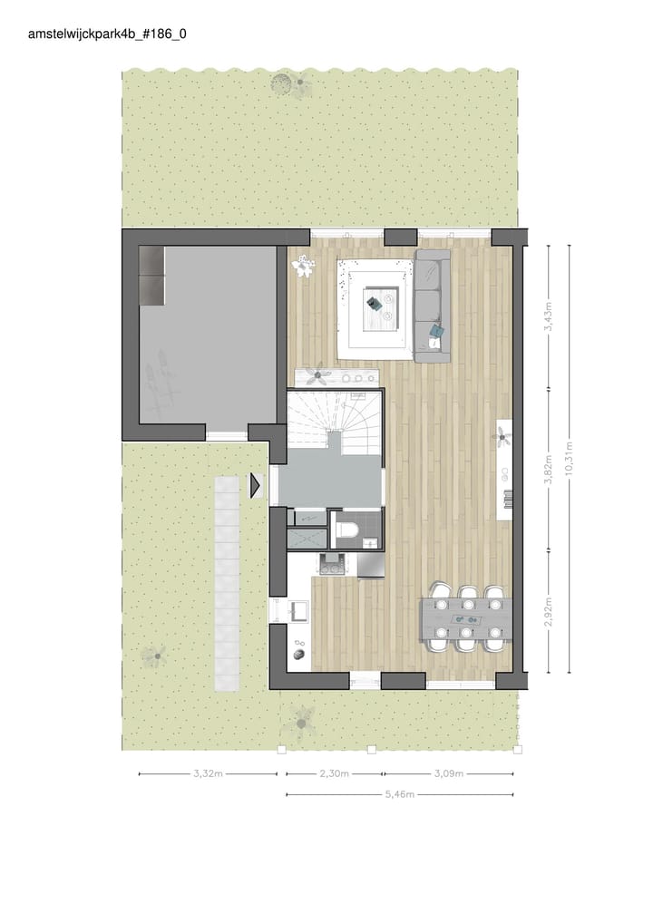 Foto 20 van Twee-onder-een-kapwoning (Bouwnr. 186)