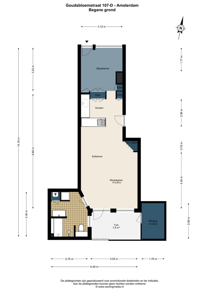 Foto 26 van Goudsbloemstraat 107-D