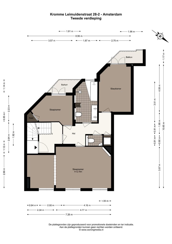 Foto 36 van Kromme Leimuidenstraat 28-2