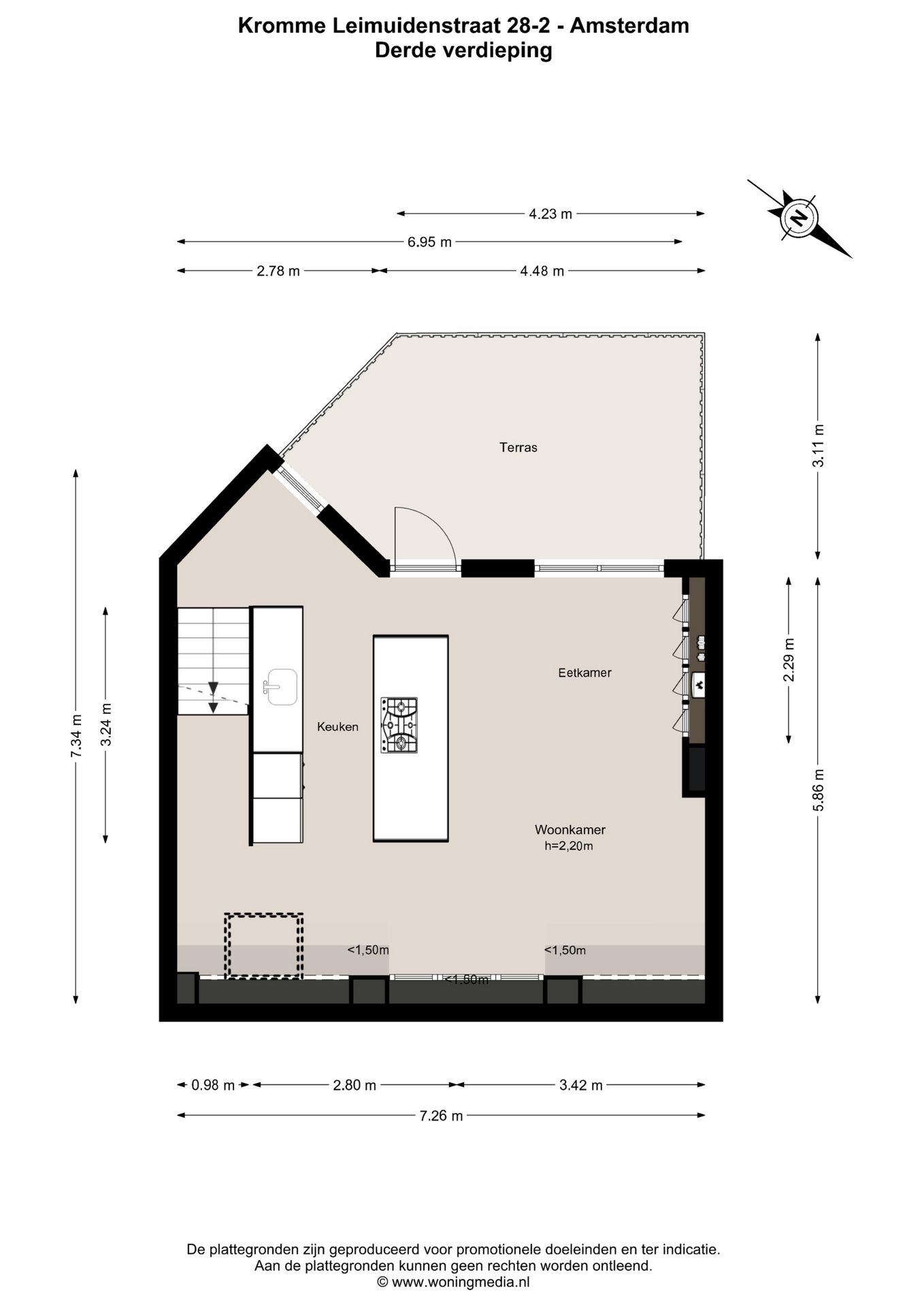 Foto 39 van Kromme Leimuidenstraat 28-2