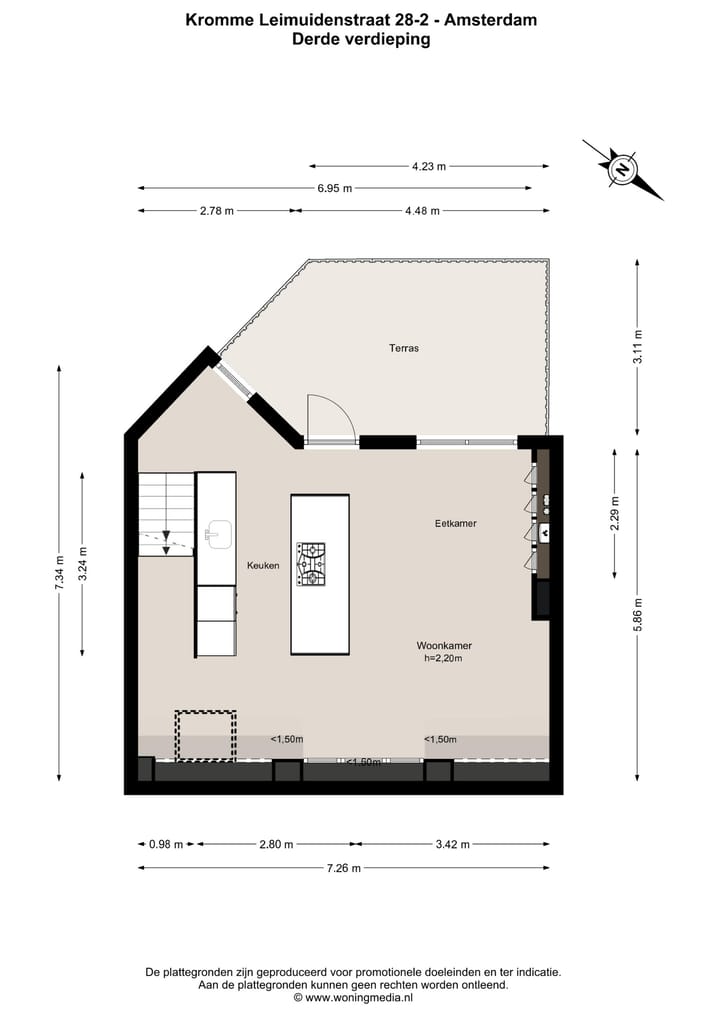 Foto 39 van Kromme Leimuidenstraat 28-2