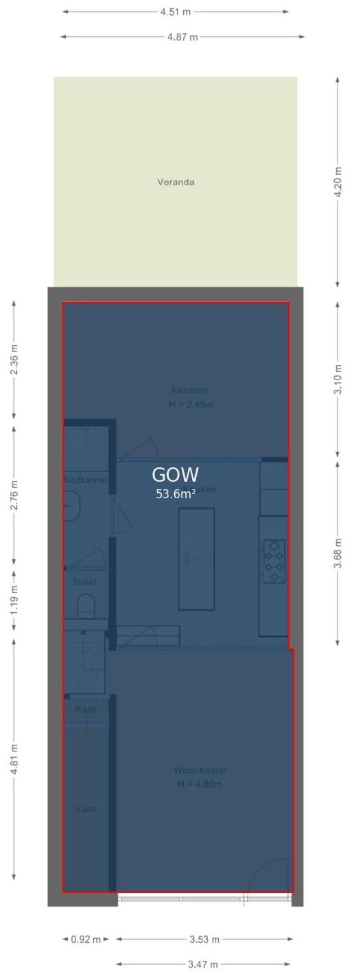 Foto 38 van Ceintuurbaan 442-H