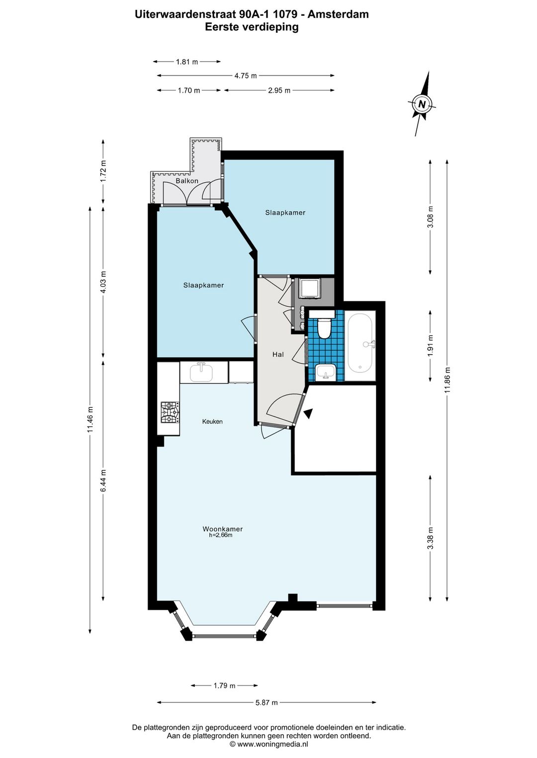 Foto 46 van Uiterwaardenstraat 90-A1