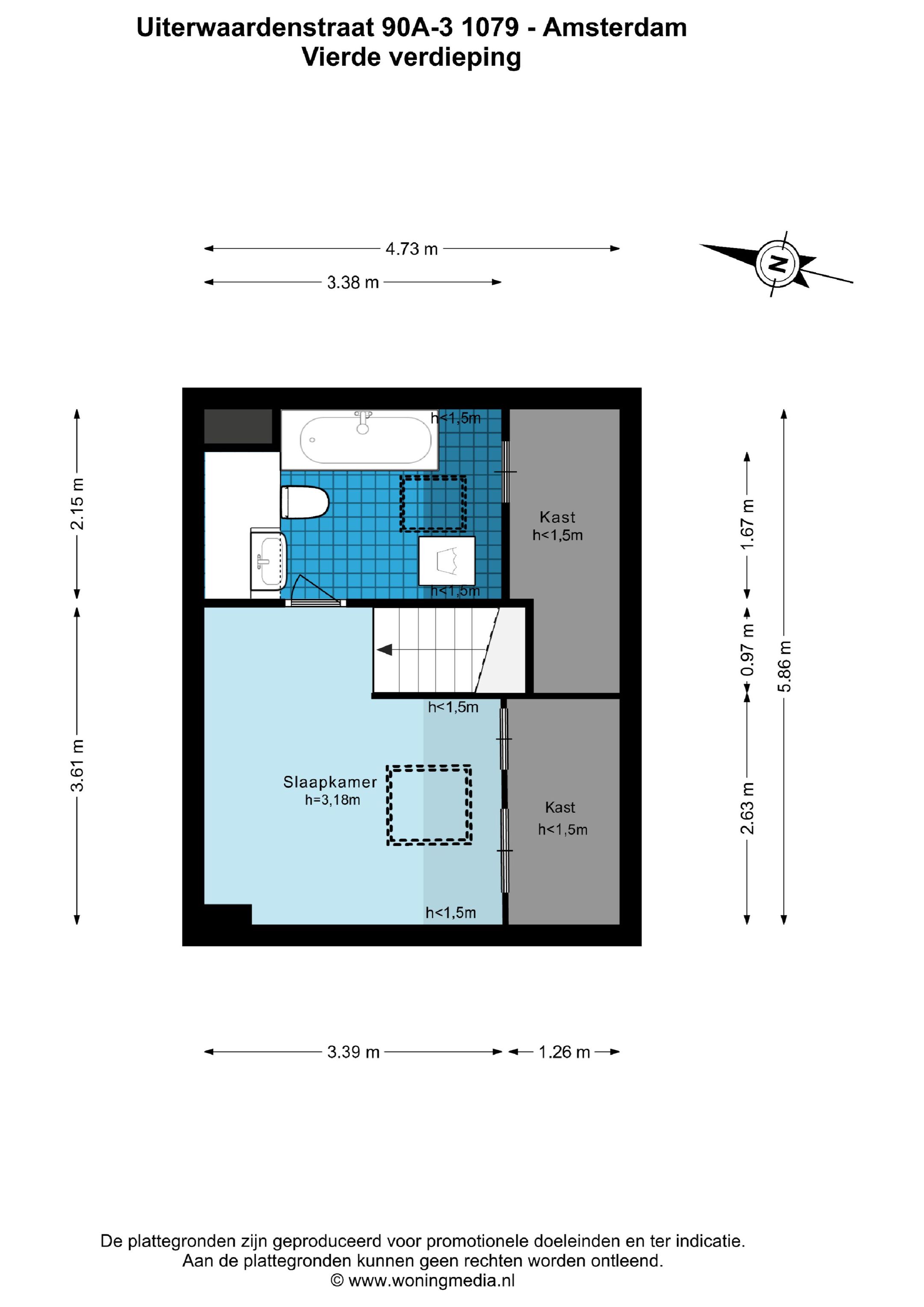 Foto 48 van Uiterwaardenstraat 90-A1