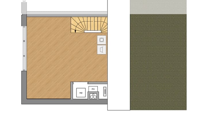 Foto 5 van Twee-onder-één-kapwoning (Bouwnr. 13)