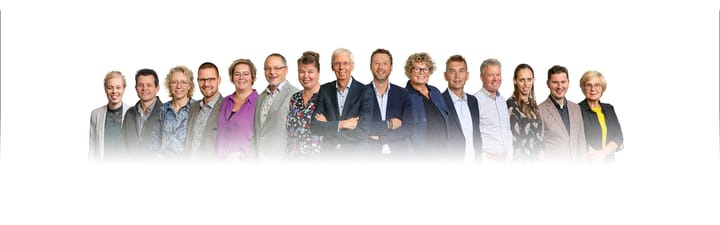 Een promotiefoto voor op kantoor
