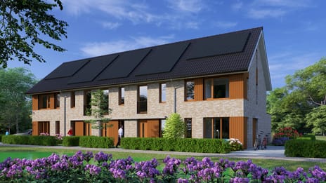 Hoekwoning met berging thumbnail