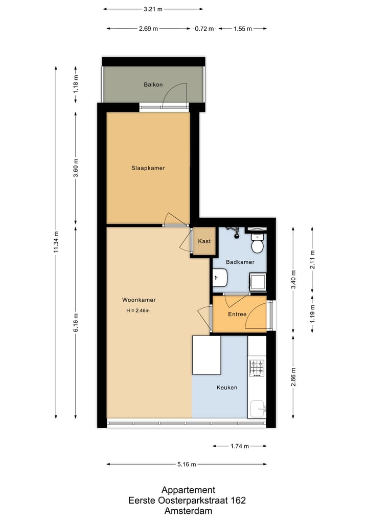 Foto 31 van Eerste Oosterparkstraat 162-K