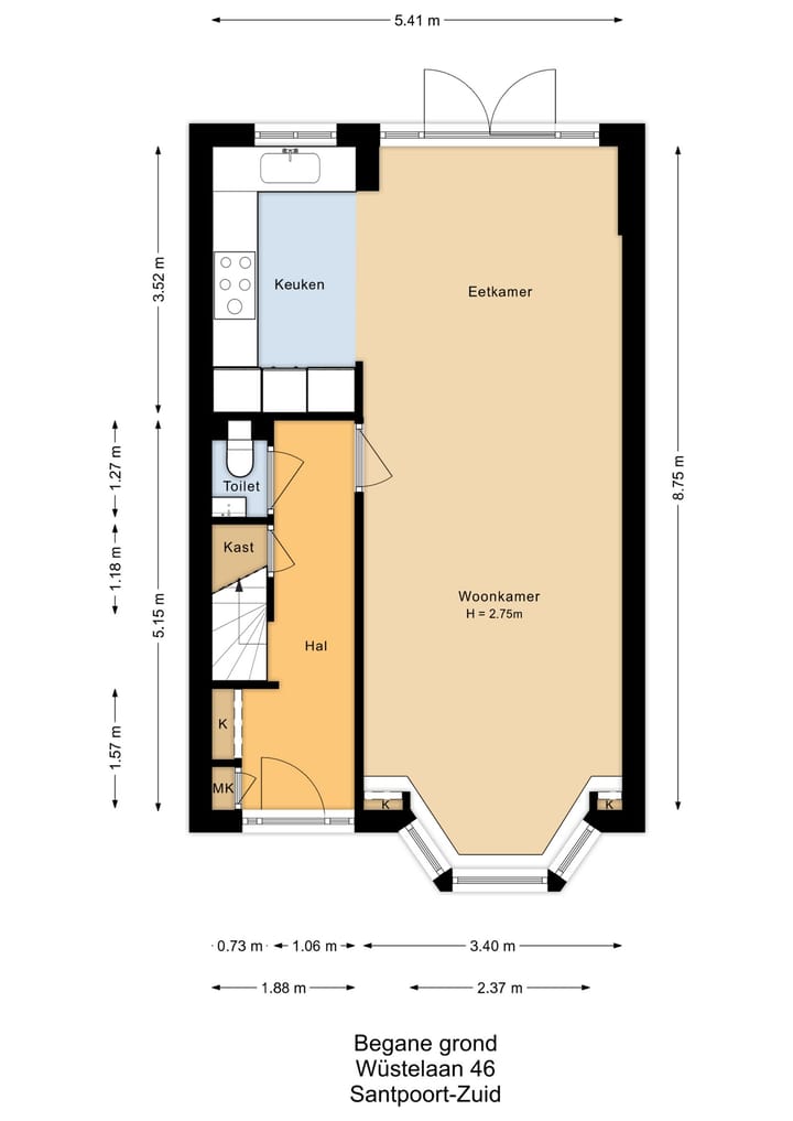 Foto 45 van Wüstelaan 46
