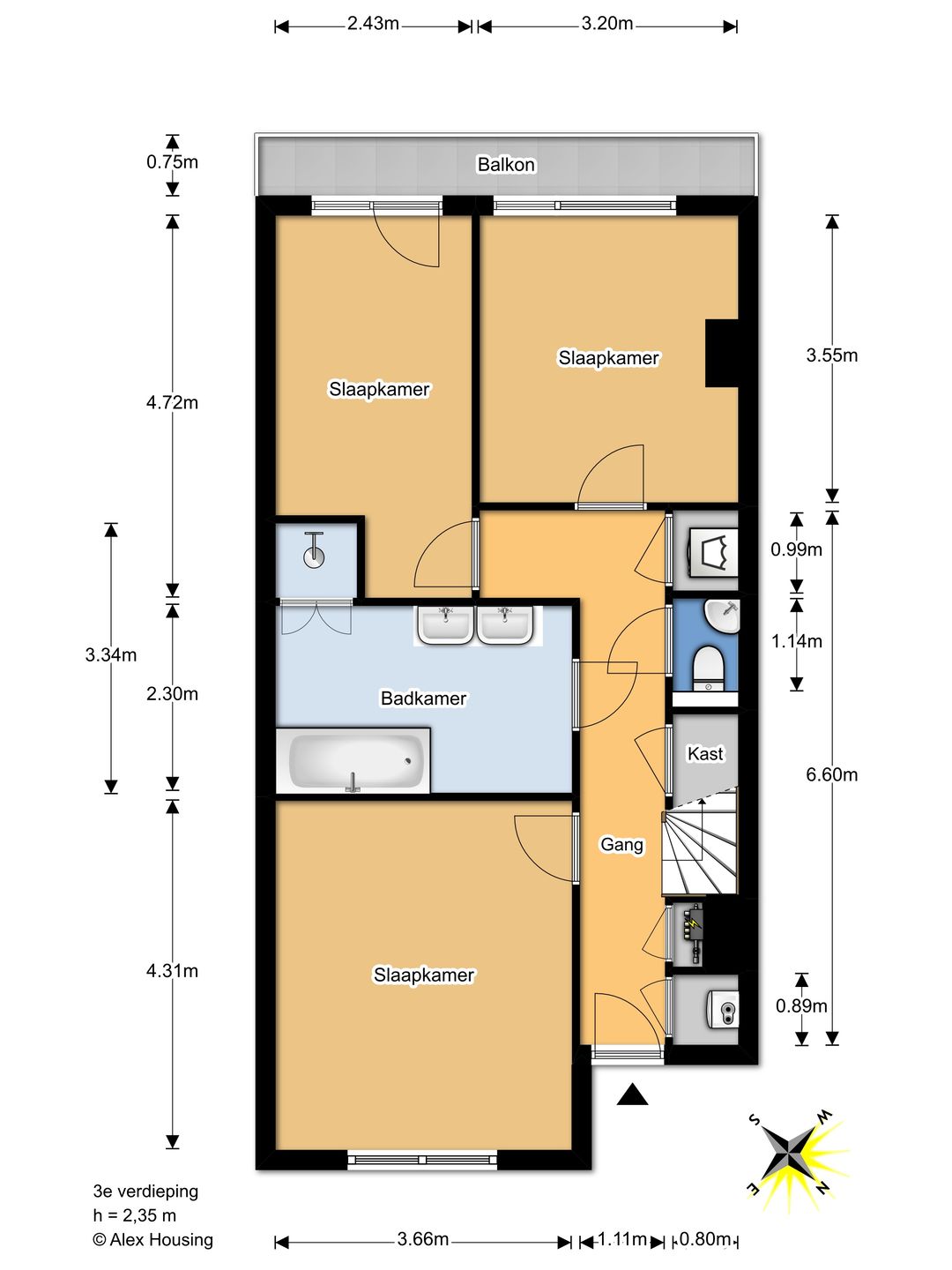 Foto 56 van Prinsegracht 7-H