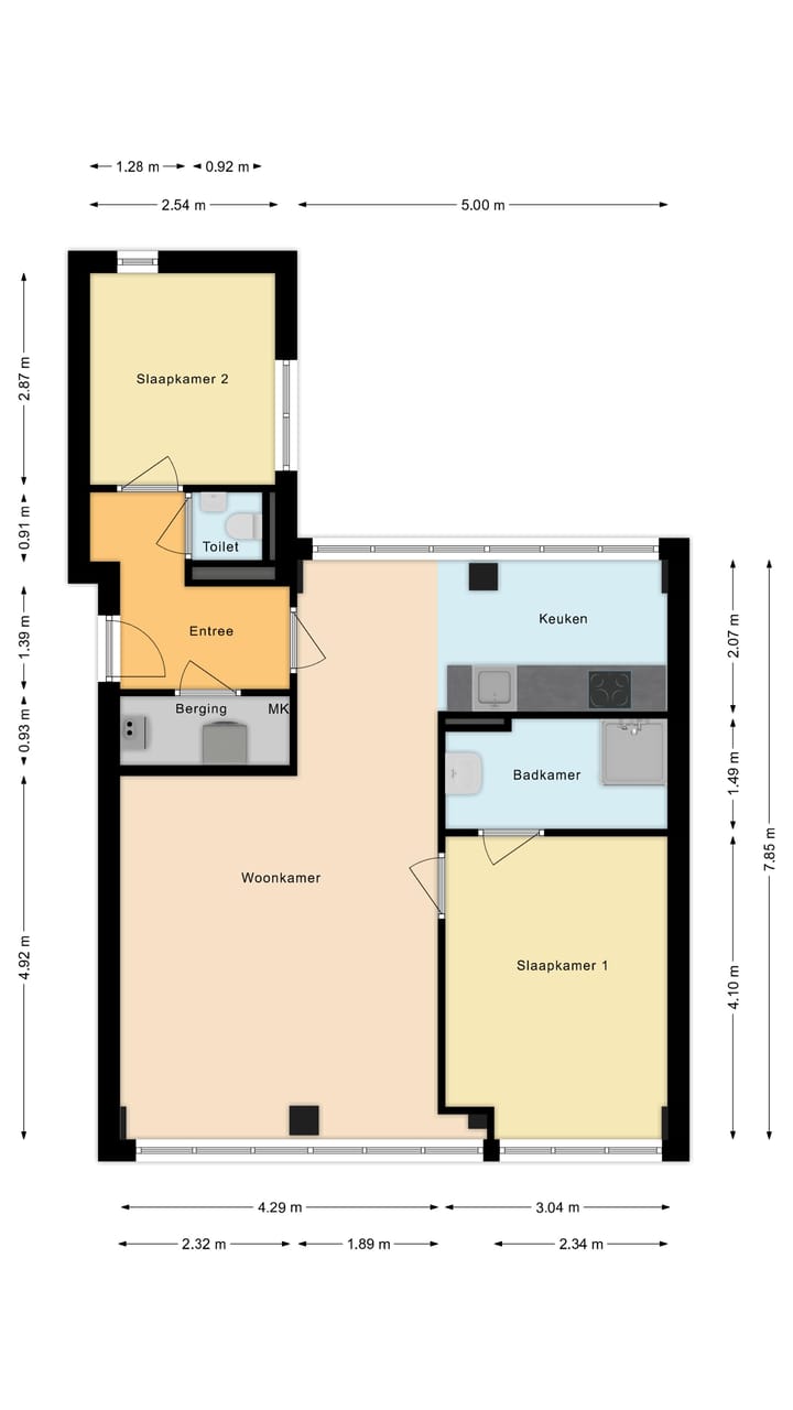 Foto 45 van Mendelssohnlaan 3-N