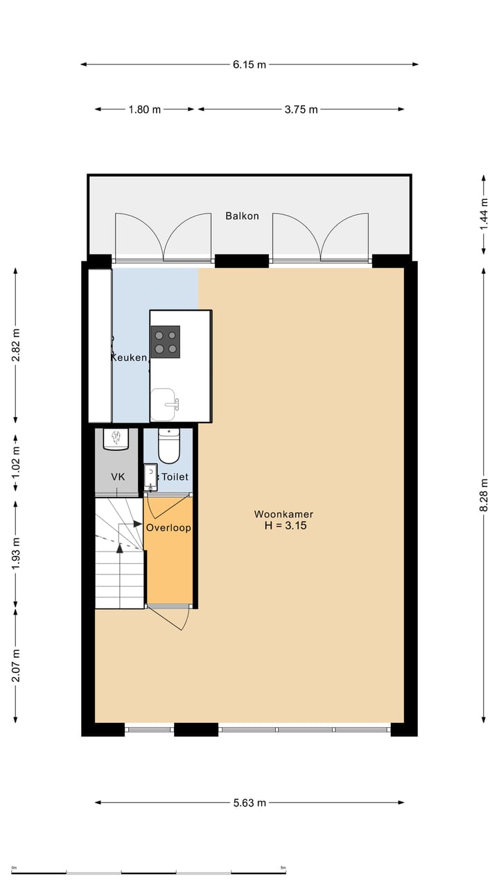 Foto 52 van Oosterdwarsstraat 1