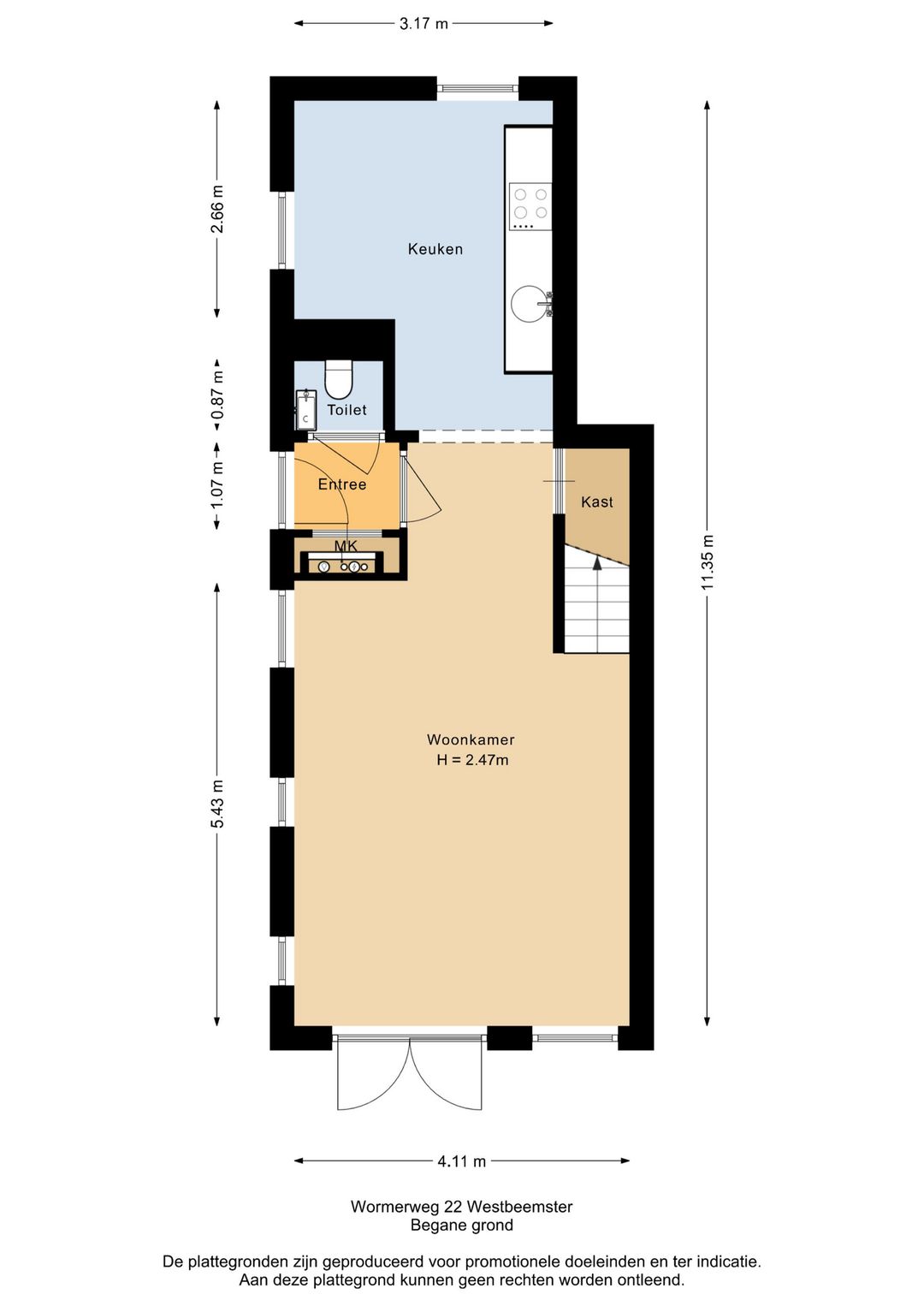 Foto 38 van Wormerweg 22-A