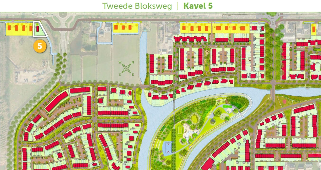 Foto 3 van Kavels Tweede Bloksweg fase 3 (Bouwnr. 5)