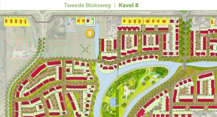 Foto 2 van Kavels Tweede Bloksweg fase 3 (Bouwnr. 8)