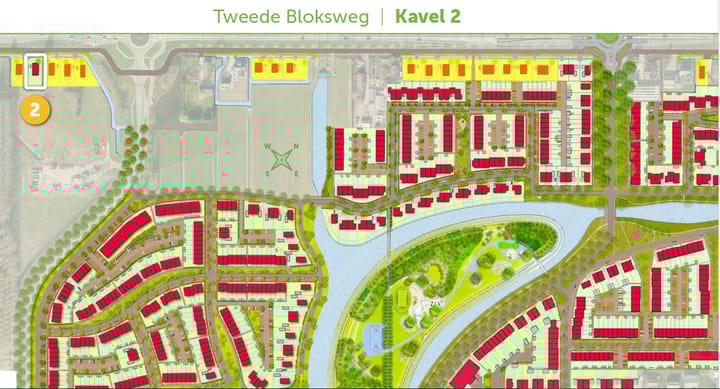Foto 2 van Kavels Tweede Bloksweg fase 3 (Bouwnr. 2)
