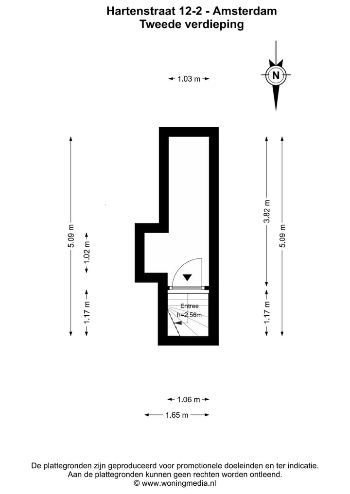 Foto 37 van Hartenstraat 12-2