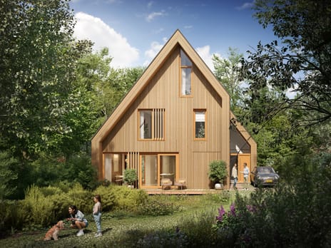 Foto van Vrijstaande Bosvilla Vrijstaande woning