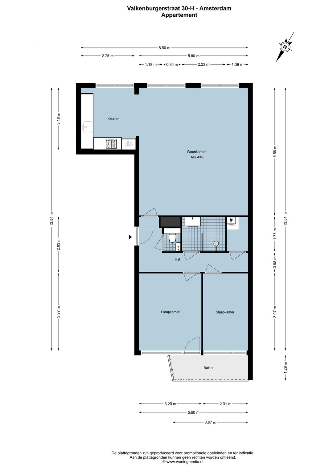 Foto 23 van Valkenburgerstraat 30-H