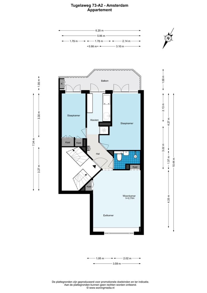 Foto 28 van Tugelaweg 73-A2