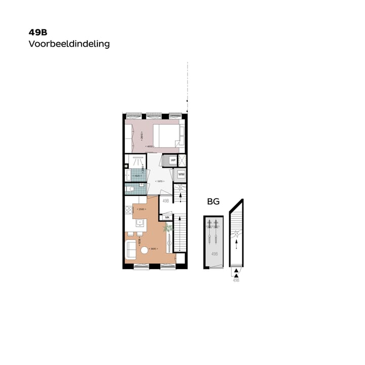 Foto 5 van Start appartement (BR49B)