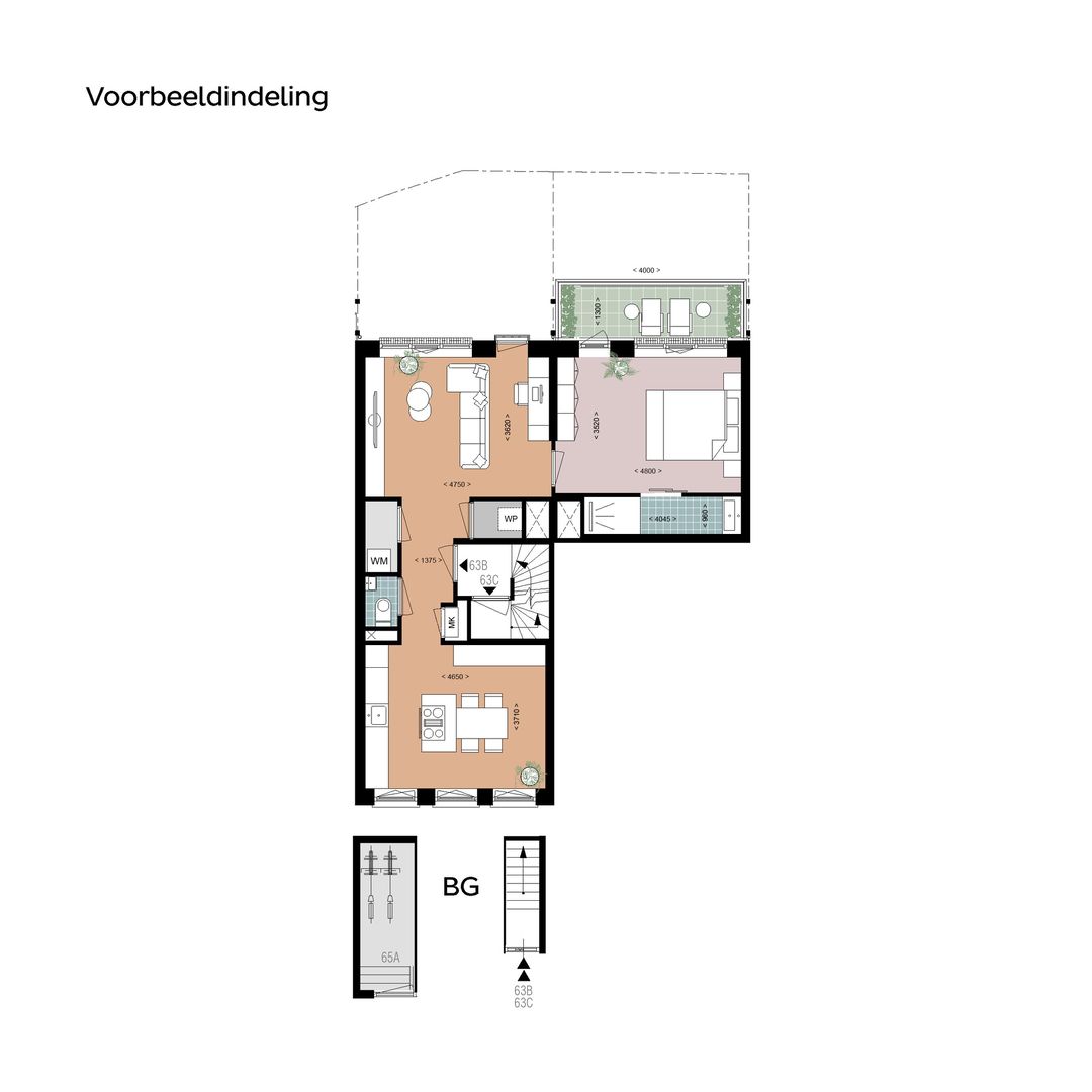 Foto 7 van Bajonetwoning (BR47B)