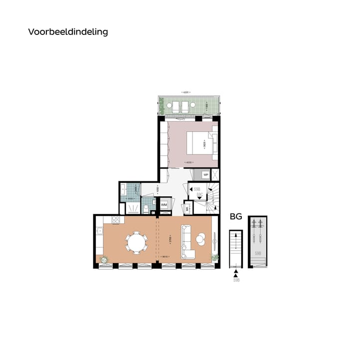 Foto 8 van Bajonetwoning (BR57B)