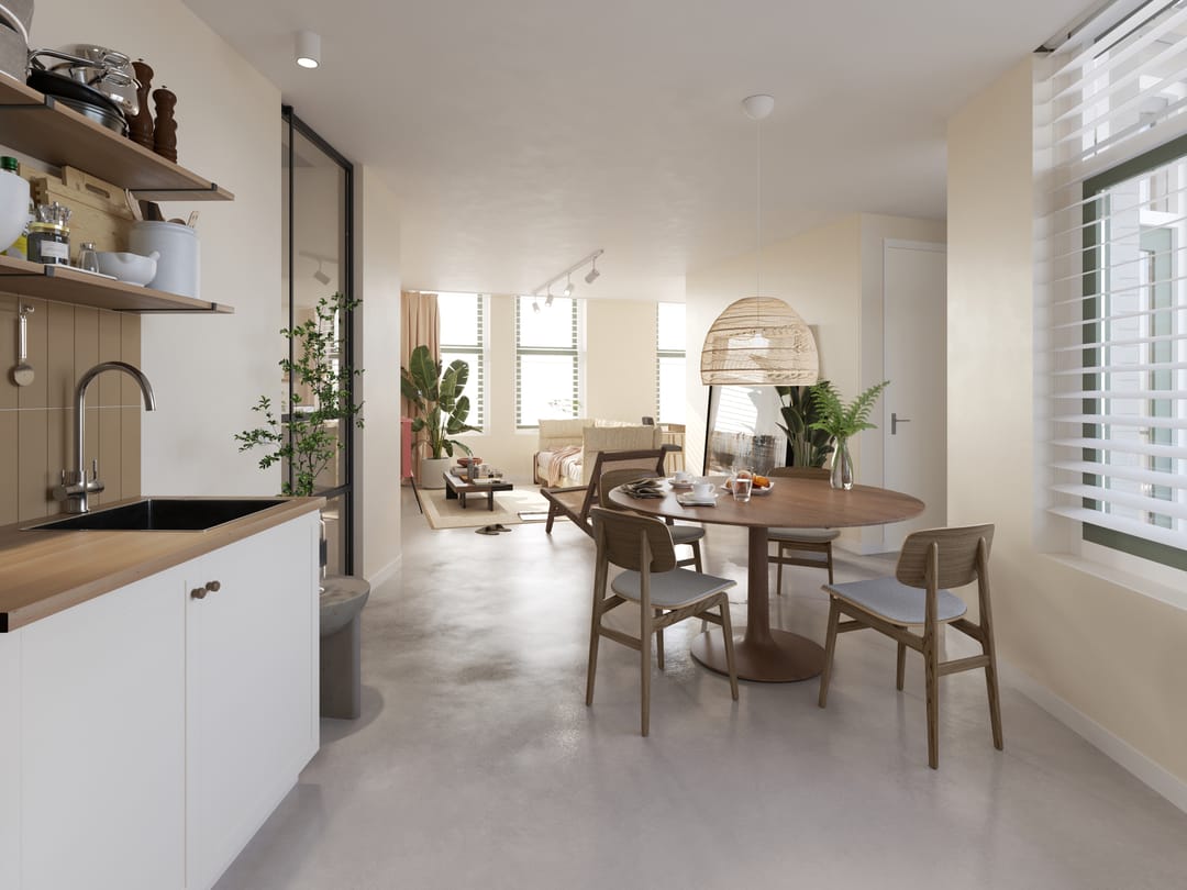 Foto 2 van Hoekappartement (BR41E)