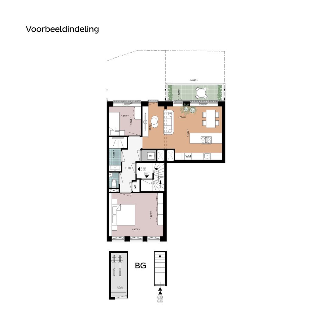 Foto 8 van Bajonetwoning (BR63B)