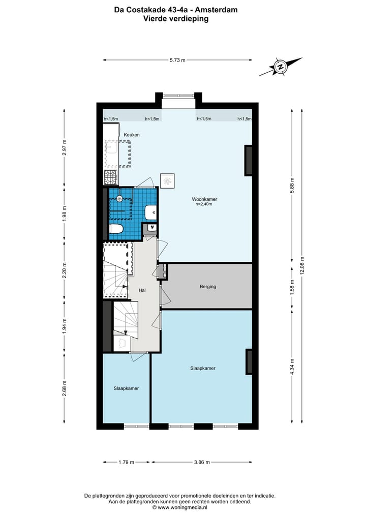 Foto 27 van Da Costakade 43-4A