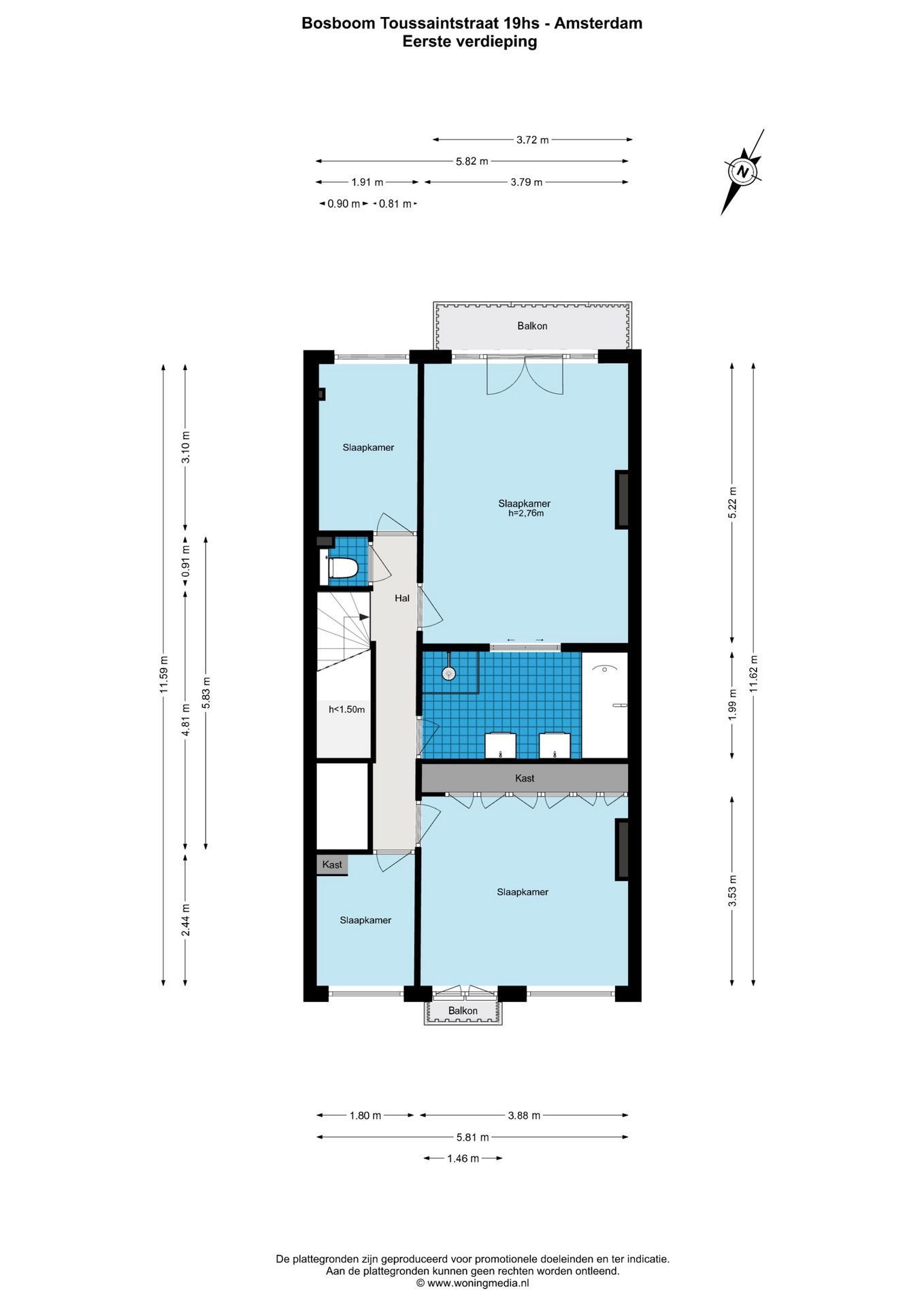 Photo 33 of Bosboom Toussaintstraat 19-H