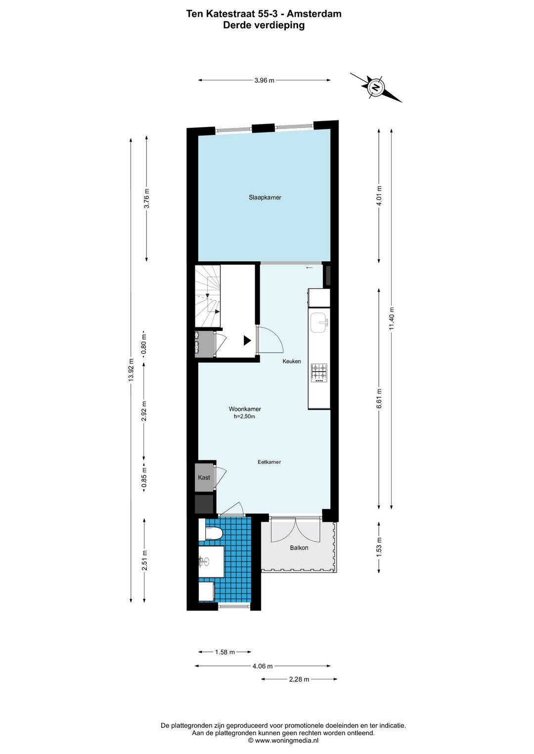 Photo 17 of Ten Katestraat 55-3