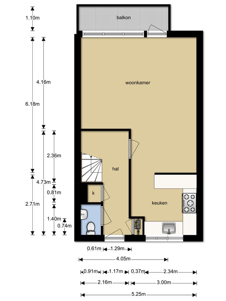 Foto 32 van Poststraat 30