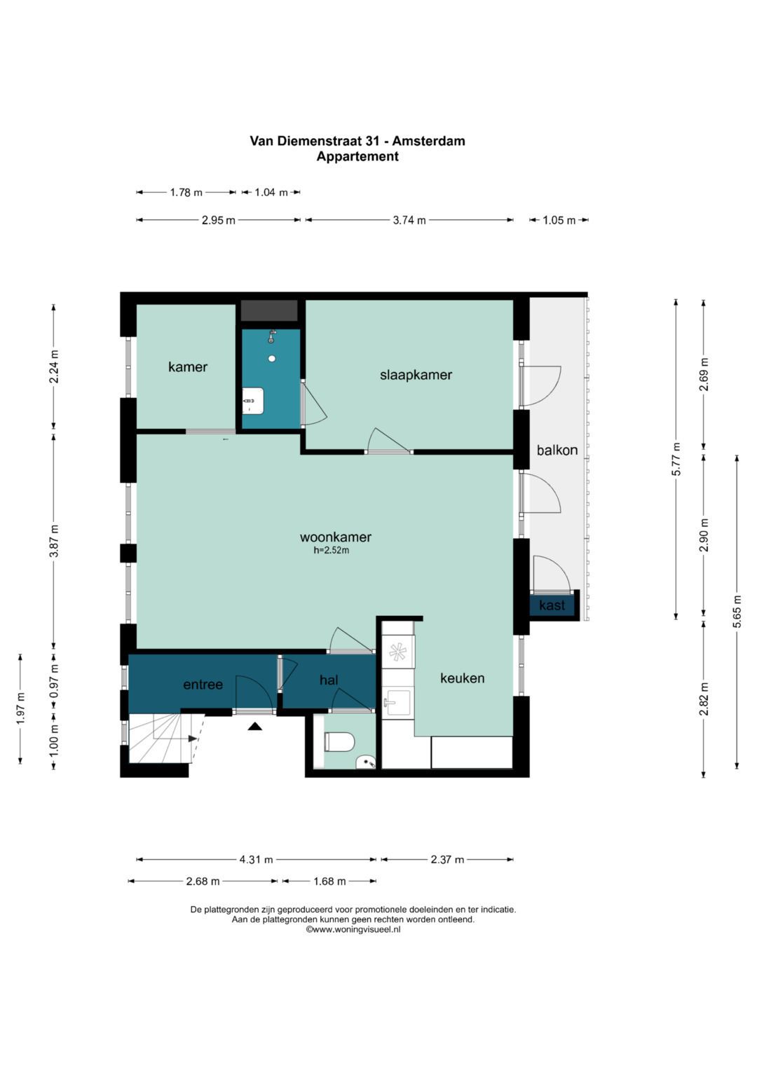 Foto 47 van Van Diemenstraat 31