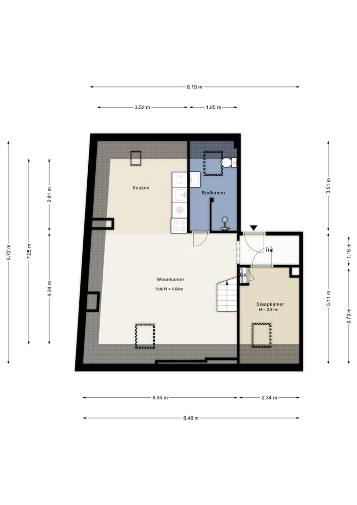 Foto 13 van Zusterstraat 26-E