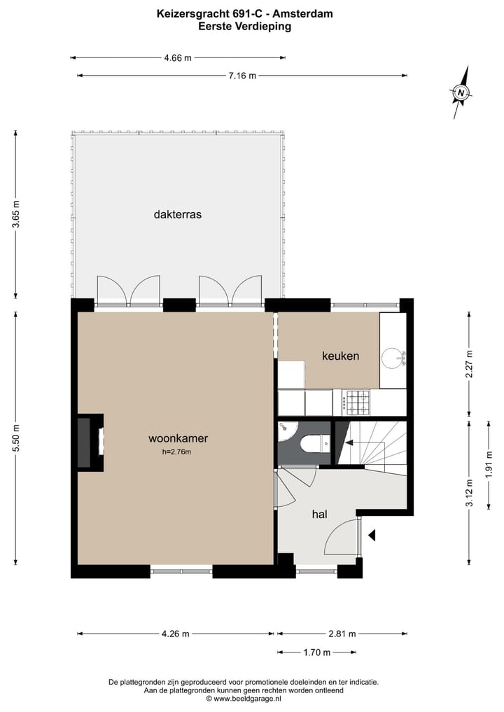 Foto 30 van Keizersgracht 691-C