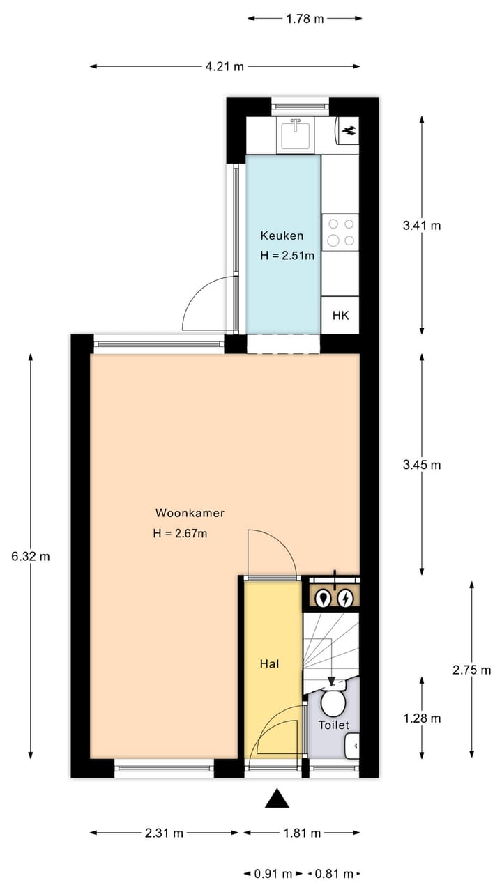 Foto 44 van M. de Klerkstraat 43