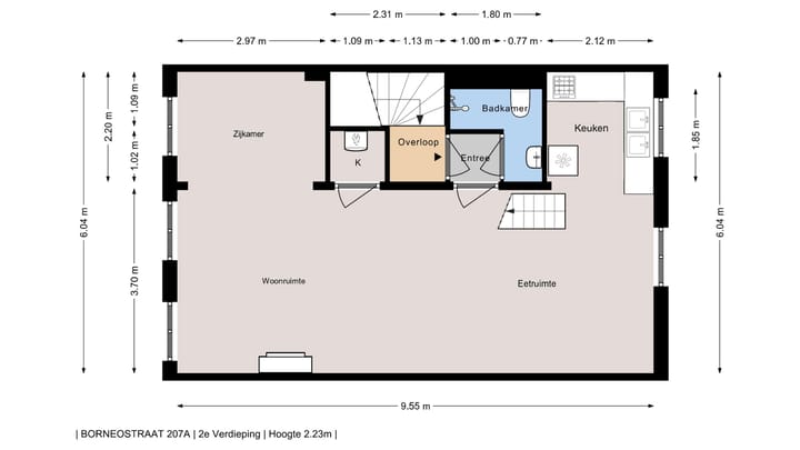 Foto 20 van Borneostraat 207-A