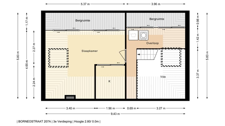 Foto 21 van Borneostraat 207-A