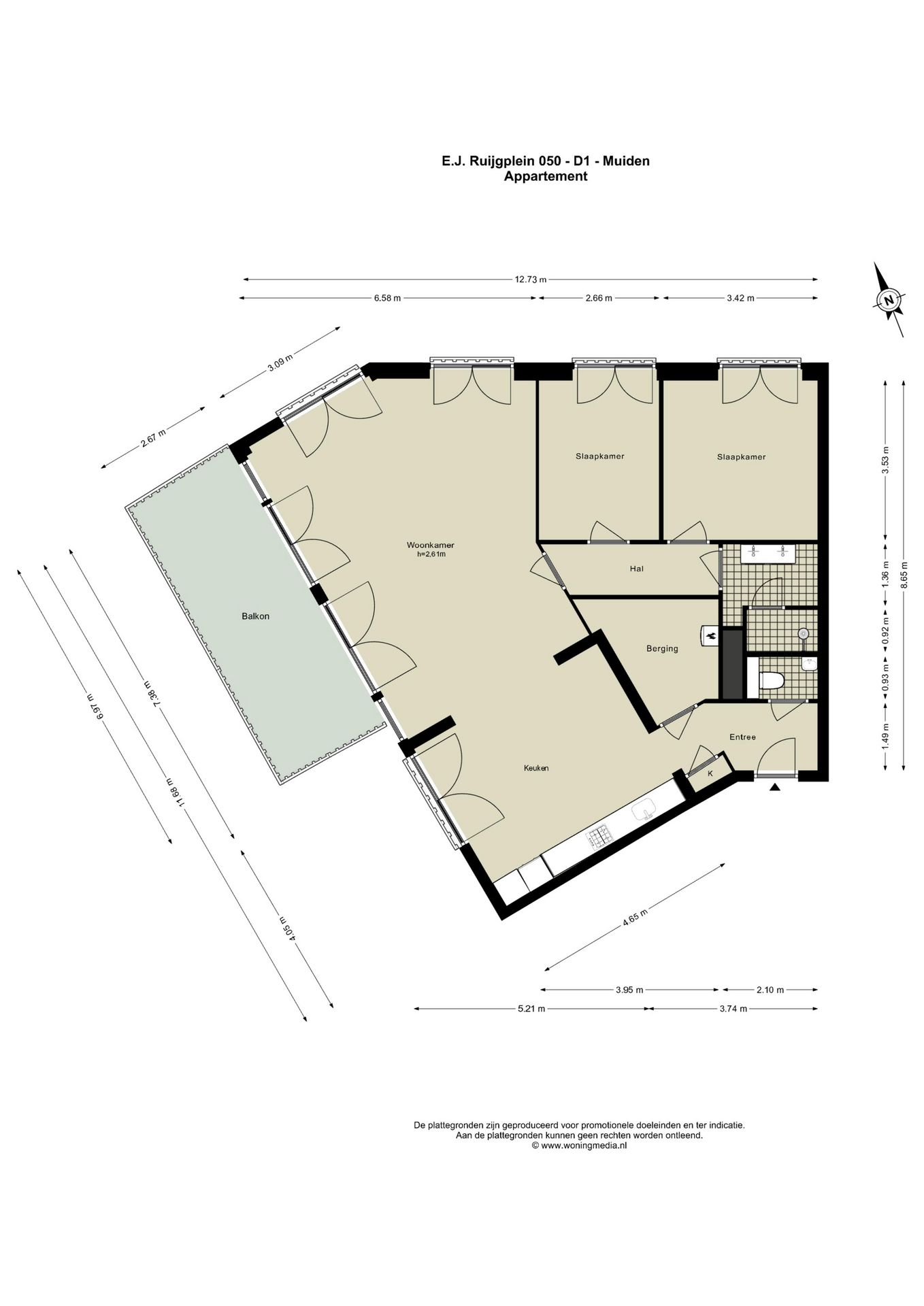 Foto 12 van E.J. Ruijgplein 68