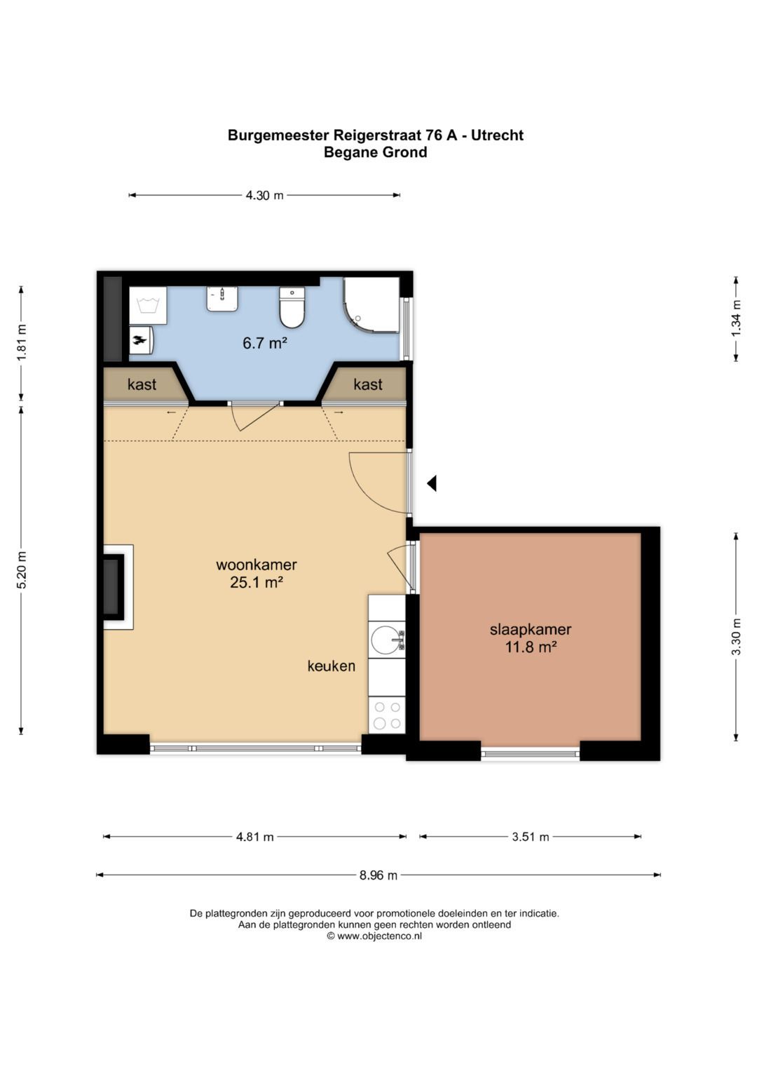 Foto 24 van Burgemeester Reigerstraat 76-A