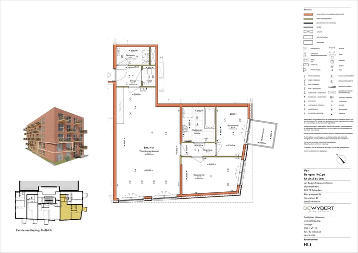 Photo 4 of Type B Hof Appartement (Bouwnr. H1.1)