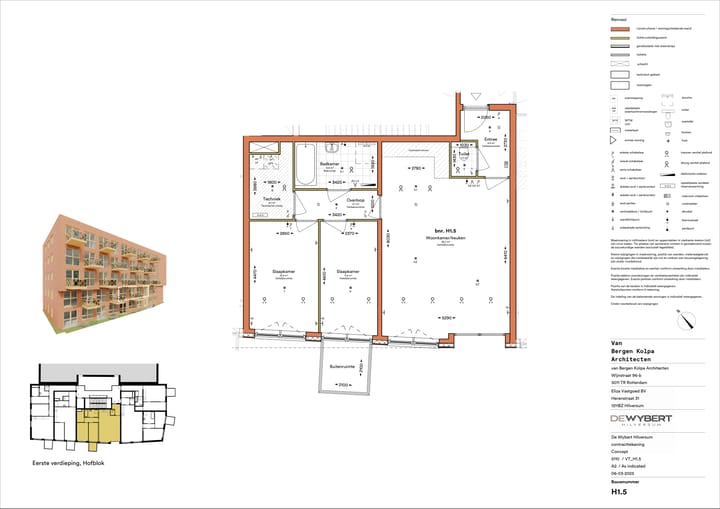 Photo 4 of Type F Hof Appartement (Bouwnr. H1.5)